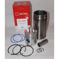 Zetor - sleeve - piston - pin - rings assy. - diam 102mm - Engine 5211-0099