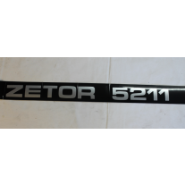 Zetor - hood decal <LH> -  " ZETOR 5211 "          7011-5322