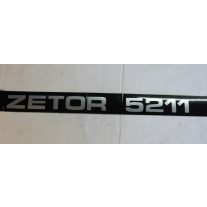 Zetor - hood decal <LH> - " ZETOR 5211 " 7011-5322