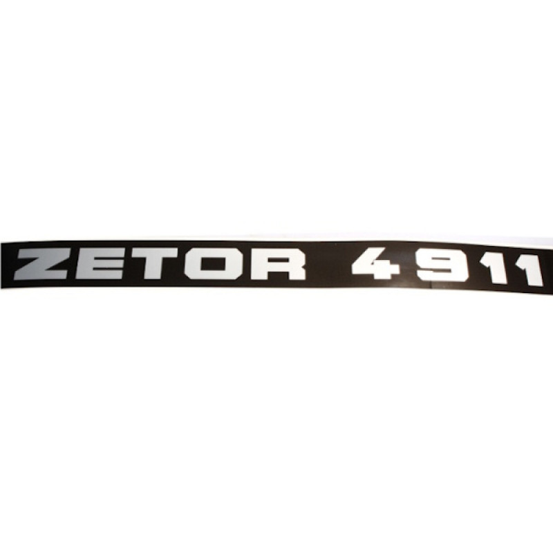 Zetor Right side lettering - Side inscription Right - ZETOR 4911 49115302 Parts » Agrapoint 