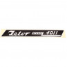 Zetor Sticker - Side lettering, double-sided - ZETOR DIESEL 4011 40115301 Parts » Agrapoint 