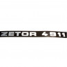 Zetor Left side sign - Side inscription Left - ZETOR 4911 49115301 Parts » Agrapoint 